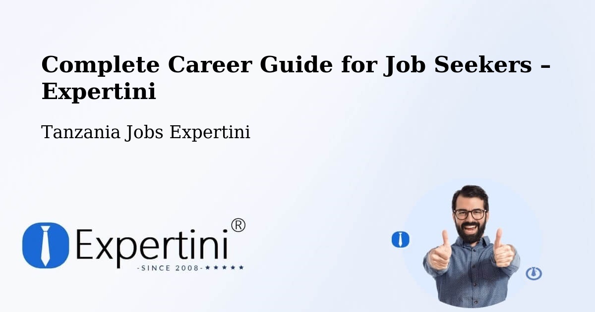 Career Guide for Job Seekers – Ngudu - Ngudu, Tanzania Jobs Expertini