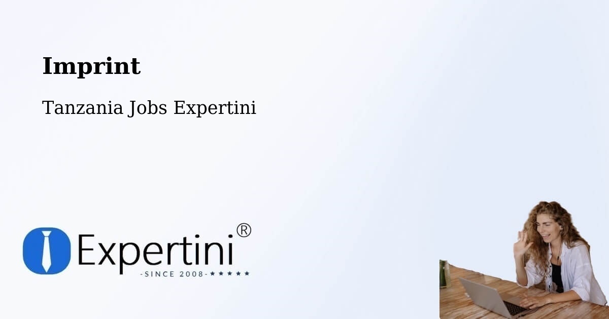 Imprint – Ngudu - Tanzania Jobs Expertini