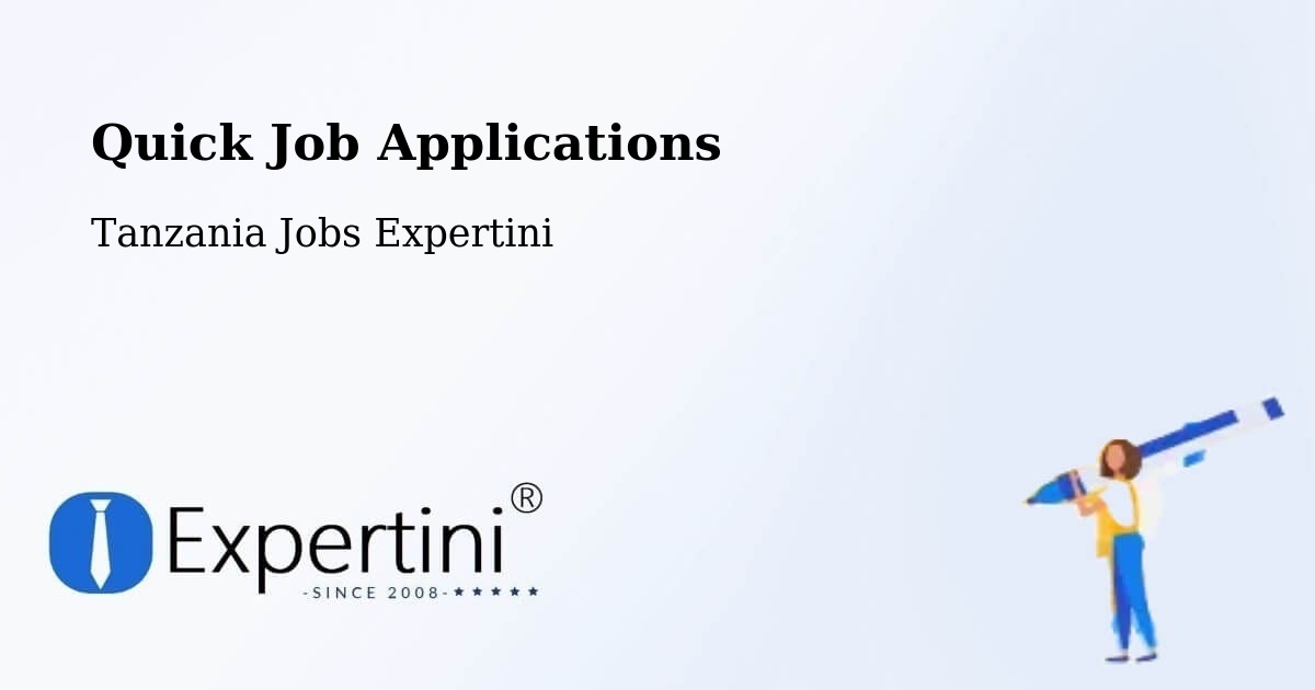 Quick Apply Feature – Ngudu - Tanzania Jobs Expertini